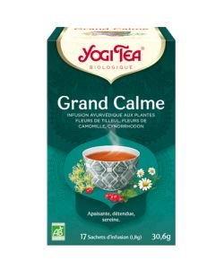 Grand calme - Infusion Ayurvédique BIO, 17 sachets